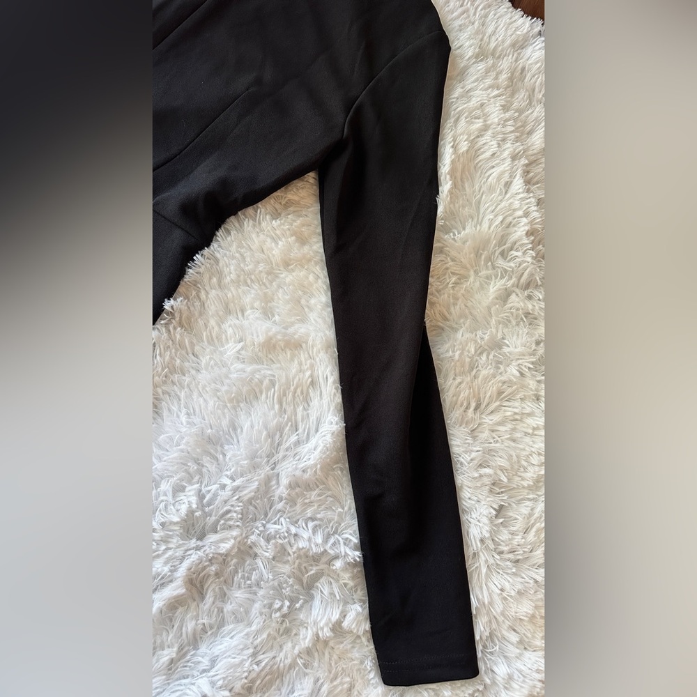 Black Long Sleeve Top